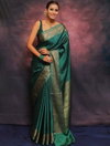 SF 698 Organic Banarasi Lichi Silk Party Wear Sarees Wholesale Market In Surat